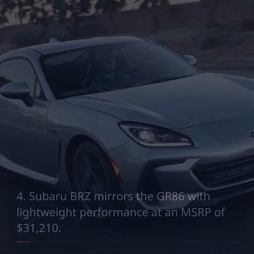 Explore the Best Affordable RWD Sports Cars of 2025