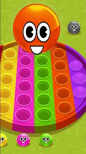 Dancing Balls Game #shorts #kidsvideos #popit