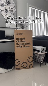 "Winter drying has never been easier thanks to Kogan.com!" As @homeoflindz recently discovered, this heated drying rack is the key to getting your clothes dry during the wet weather without spending a fortune on a new dryer or lugging your laundry to the laundromat. Shop now via the 🔗 in our bio. #Kogan #LaundryDay #HeatedDryingRack #WinterHacks | Kogan.com