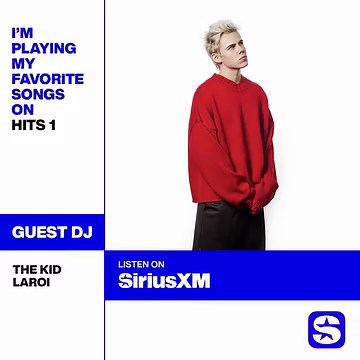 I’m playing some of my favorite songs on Hits1. Listen now on the SiriusXM SiriusXM Hits 1 app: https://sxm.app.link/KidLaroiGuestDJ | The Kid LAROI.