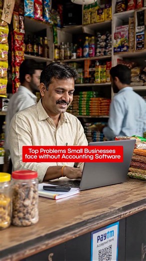 Top Problems Small Businesses Face Without Accounting Software | Vyapar