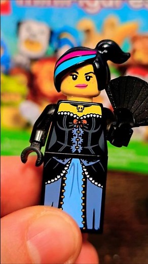 LEGO Movie Lucy Wyldstyle Minifigure Build 💃🧱✨️ #shorts #trending #viral #lego #gaming #fyp