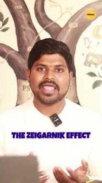 The Zeigarnik effect Made with Clipchamp