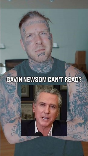 Newsom is the dumbest man on earth 😂 New Video & New Album drop Friday! #tommacdonald #hangovergang