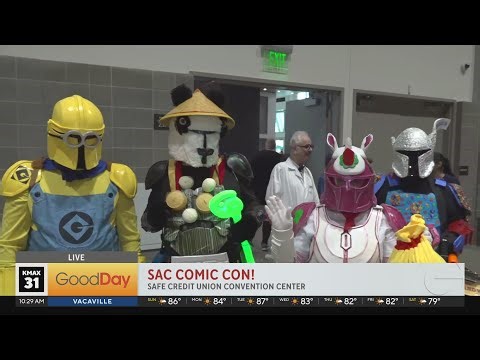 Cosplay with the family and have fun at Sac Comic Con 2026!