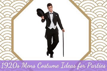 1920s Mens Costume Ideas For Parties and Halloween