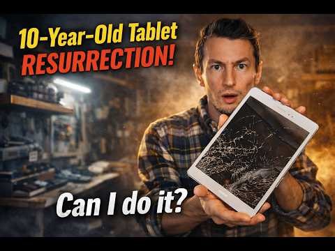 Samsung Tab A Screen Replacement 10‑Year‑Old Tablet – Full Repair Guide