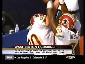 1999 Redskins at Giants Week 2