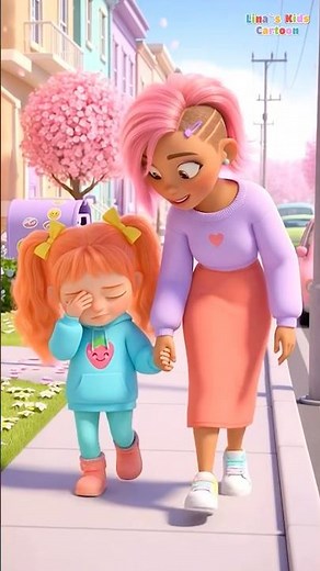 Dentist Visit Story 🦷 Girl’s Toothache | Kids Cartoon Nursery Rhyme #short