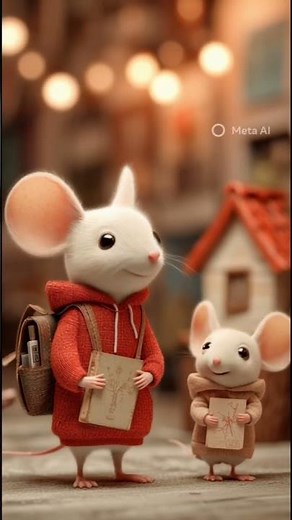 “Little Mouse, Big Heart” #cartoon #cartoonmania-c8t