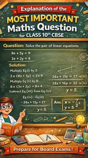 Most Important Maths Question 🔥 Class 10 CBSE | Board Exam Sure Shot #shortsvideo #maths #cbseboard