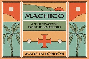 Machico Typeface, a Handwritten Font by Bone Idle Goods