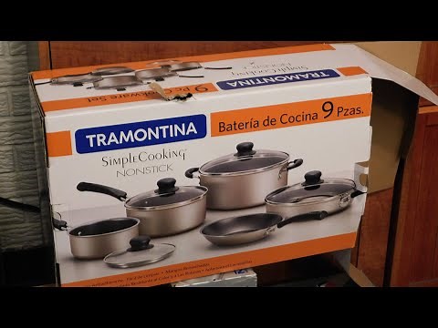 Tramontina 9-Piece Non-Stick Cookware Set, Tramontina at Walmart