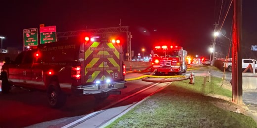 DeKalb County fire crews put out multi-vehicle blaze at used car lot 
