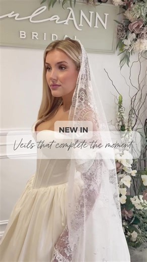 Our newest veil collection has just arrived in store… and they are simply breathtaking. From soft, romantic layers to intricate lace detailing and elegant statement lengths, these veils are designed to elevate your gown and complete your bridal look beautifully. We are proud to showcase veils by Richard Designs and Veni Infantino, all now available to order directly through Lula Ann Bridal. Because it’s not just about the dress — it’s about the entire look coming together. Available to try durin