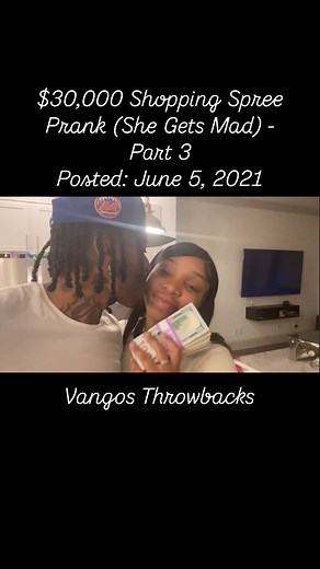 5.5K views · 6.5K reactions | Vangos Throwbacks ❤️藍 $30,000 Shopping Spree Prank (She Gets Mad) - Part 3 Posted: June 5, 2021 Subscribe to “The Vangos” YouTube Channel to watch all episodes ❤️‍ #prank #2021 #cocavango #lightskinkeisha #like #share #subscribe #thevangos #youtube #part3 | Coca Vango FP | Facebook