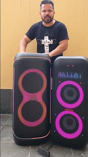 Heavy bass! JBL 720 vs LG XL9T (actual SPL result)