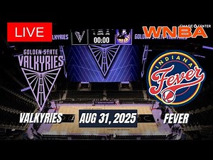 🏀 LIVE WNBA | Indiana Fever vs Golden State Valkyries | Full Game August 31, 2025 I 2K Live