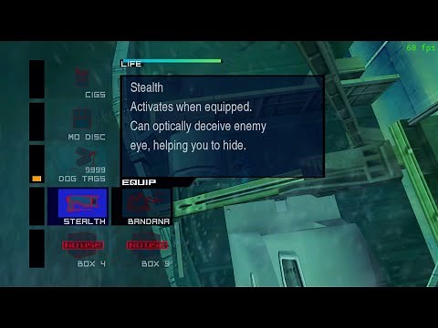 Metal Gear Solid 2 Master Collection save file (Steam)