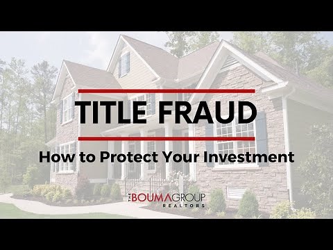 Title Fraud Explained: How to Protect Your Home for FREE!