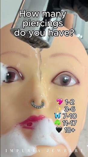 How Many Piercings Do I Have?