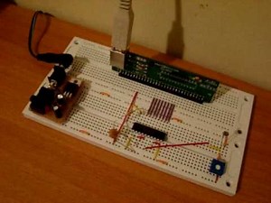 ADC0804 Analog to Digital Converter with CdS Sensor