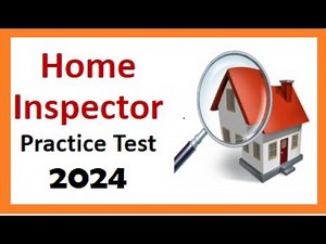 Home Inspector Practice Test 2024| Home inspect 30 Question