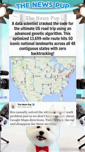 The Ultimate US Road Trip Secret Revealed 🗺️ #news #celebritynews #story