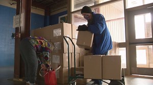 Rockbridge Christmas Baskets packed and delivered with social distancing