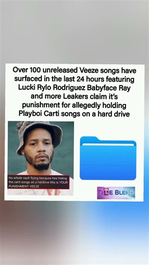 🔥💔Over 100 unreleased songs leaked as punishment for holding Carti tracks🎤#viral #yosho #shorts