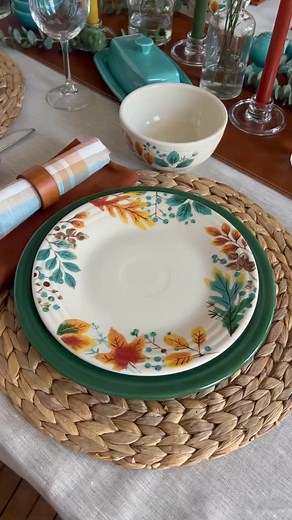 Just in time 🍂 Our Autumn Fields plates are back in stock for the start of the fall season. Available now on our website. | Fiesta Dinnerware