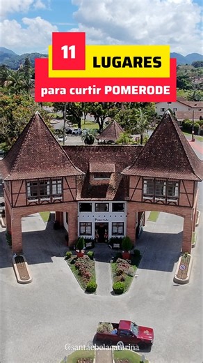 ✨ 11 lugares imperdíveis para curtir em Pomerode – SC ✨ Conhecida como a cidade mais alemã do Brasil 🇩🇪💙, Pomerode encanta com sua cultura, arquitetura e experiências únicas! Confira esse roteiro com 11 lugares incríveis para conhecer: 📍 Rota do Enxaimel 📍 Mundo Antigo 📍 Alles Park 📍 Museu do Automóvel 📍 Pórtico Turístico 📍 Spitz Pomer 📍 Tour Nugali 🍫 📍 Vila Encantada 📍 Zoo Pomerode 🐾 📍 Museu Interativo Brasil–Alemanha 📍 Casa Siewert Perfeito para um passeio em família, casal ou 