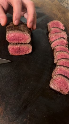 1.5K views · 62 reactions | You really can’t beat sika venison loin pan fried and rested to perfection. So so tender and juicy meat which just melts in the mouth. #venisonloin #sikavenison #venisonfordinner #eatgame #eatwild #wildvenison #sustainablemeat #wildmeatarealtreat | The Gamekeepers Larder | Facebook