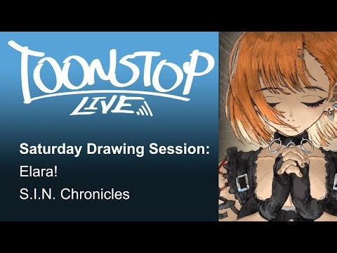 Drawing Pretty Anime Girl! Toonstop Live on Saturday #88 (4/18/26)