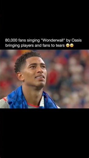 80k England fans singing "Wonderwall" by Oasis bringing players and fans to tears at the World Cup