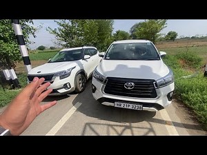 Driving Toyota INNOVA Crysta First Time !! Diesel BS6 2021