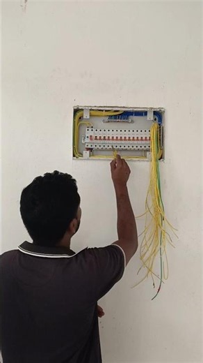 ▶️ MCB Distribution Board Connection | Complete Wiring Step by Step | DB Board Wiring for Beginners
