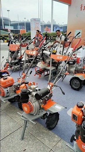 Small ploughing machines that are work by generator only.