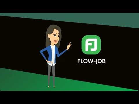 Erklärvideo für Unternehmen: Flow-Job Ihre Plattform für Job-Matching