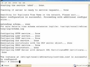 Install eDirectory on Linux