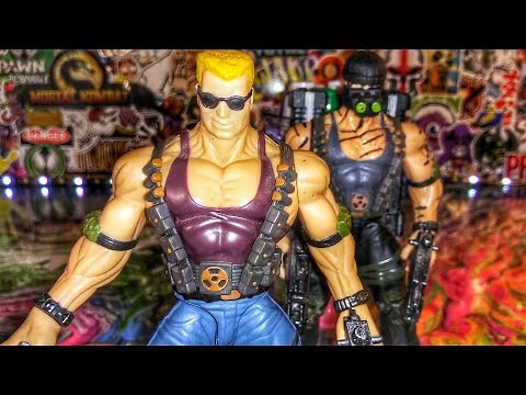DUKE NUKEM ☢ RESAURUS ACTION FIGURE REVIEW!