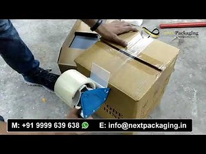 Manual Carton Tapping Machine , tape dispenser