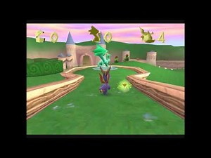 Spyro the dragon in Crash Bandicoot 3: warped [How to] DEMO