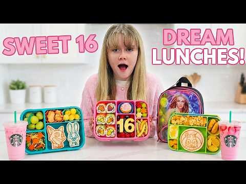 I Made DREAM Lunches for My Daughter’s 16th Birthday! 🎂 ZOOTOPIA 2 + MORE!