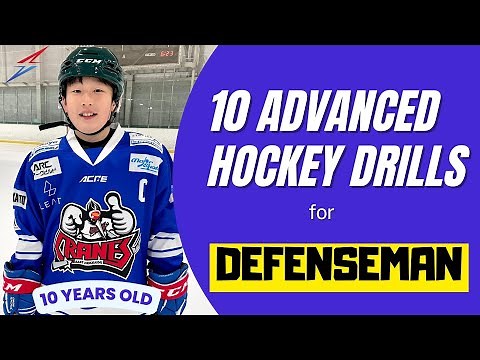 10 Defence Drills for Hockey Kids [Advanced Skills Practice]