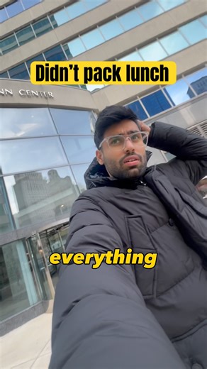 Lunch breaks in the US hit different #dayinmylifevlog #mastersinusa