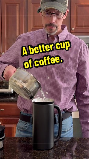 Say Goodbye to Nasty Instant Coffee with a French Press