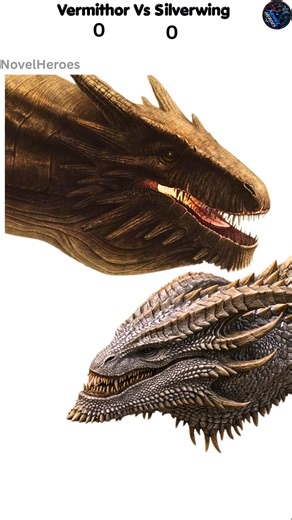 Vermithor vs Silverwing #houseofthedragon #dragon #dragons #Vermithor #silverwing