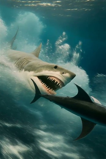 Shark vs Swordfish | Speed Saves the Ocean Escape #epicanimalworld #animalfight #oceanbattle