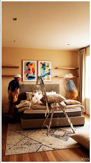 Timelapse transformation. main architect is on fire. #interiordesign #homedecor #shorts